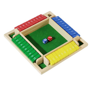 <span class=keywords><strong>Gioco</strong></span> <span class=keywords><strong>di</strong></span> legno Flop 4 giocatori 1-12 numeri chiudere la scatola <span class=keywords><strong>dadi</strong></span> <span class=keywords><strong>gioco</strong></span> Party intrattenimento per la famiglia Karaoke <span class=keywords><strong>gioco</strong></span> da tavolo - Product Image 4