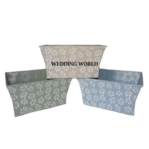 Set of Three Metal Planter Excellent Quality Handmade Home Decorative Planter Classic Wholesale New Metal Planter - Product Image 3