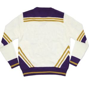 Sudadera Personalizada de Alta Calidad Estilo Universitario con Cuello Redondo, Térmica, de Algodón y Poliéster con Logotipo Bordado - Product Image 2