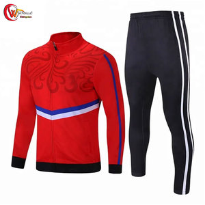 Design Your Own Cotton Polyester Men Sports Sublimation <b>Tracksuit</b> Good Quality Oem Service Sports Sublimation <b>Tracksuit</b> - Product Image 1