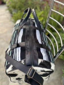 Bolsa de lona ecológica deportiva de lujo hecha a mano con cierre de cremallera Diseño de viaje superventas - Product Image 3