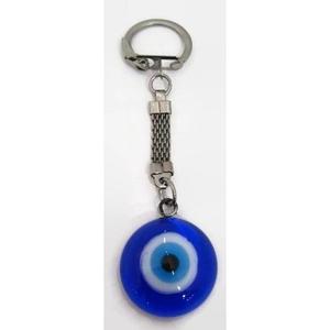 Llavero promocional Evil Eye 3X9 cm Estilo de mosquetón Diseño único para personalización - Product Image 1