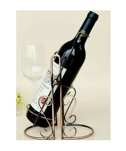 Estantes de vino decorativos de metal para el hogar, cocina, comedor, elegante botella de almacenamiento, exhibición, organización, ideas, diseño moderno - Product Image 4