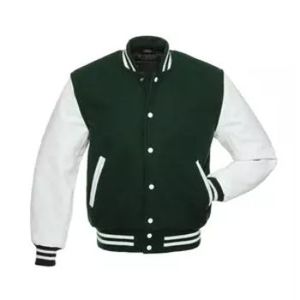 OEM Patchwork parche bordado Logo Sport Varsity Jacket College Bomber Flight Varsity Jacket para invierno hombres y mujeres - Product Image 1