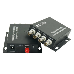 <span class=keywords><strong>4CH</strong></span> HD <span class=keywords><strong>Video</strong></span> + <span class=keywords><strong>RS485</strong></span> dữ liệu thu phát quang, 20km truyền dẫn sợi đơn cho PTZ Hệ thống điều khiển máy ảnh - Product Image 2