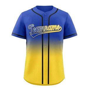 Camiseta de Béisbol con Cuello en V, Antibacteriana, 100% Poliéster, de Alta Calidad, con Logotipo Personalizado, Transpirable, al por Mayor - Product Image 4