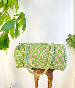 กระเป๋าผ้านวมสไตล์วินเทจโบโฮสำหรับผู้หญิงกระเป๋าเดินทางผ้าคอตตอนพิมพ์ลายคุณภาพใช้งานทุกวันโลโก้ตามสั่ง - Product Image 6