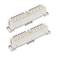 8 pares de 10 pares de módulos de perfil LSA LSA Plus, módulo de conexión tipo KRONE IDC, terminales de cableado, módulo Krone