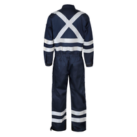 Combinaison ignifuge haute visibilité usine vêtements de travail de sécurité ignifuges pour combinaison de travail de construction