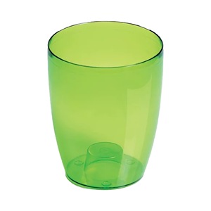 Maceta COUBI ORCHID de 1.5L, dimensiones (mm) 132x132x160, color verde transparente - Product Image 1
