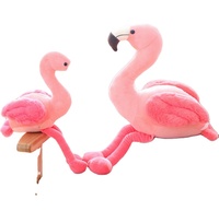 Jouet en peluche flamant rose mignon unisexe en coton PP de haute qualité, rembourré, à prix abordable, directement de l'usine