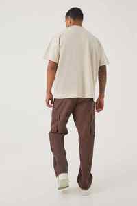 Camisetas de gran tamaño para hombre hechas a medida Estilo Vintage 100% algodón ropa de calle hecha 2025 camiseta de gran tamaño para hombres adultos - Product Image 2