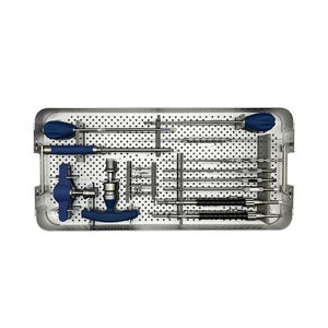 Sistema de tornillo pedicular para cirugía de hueso Espinal, juego de instrumentos para instrumentos de columna, cirugía de implantes quirúrgicos ortopédicos - Product Image 1