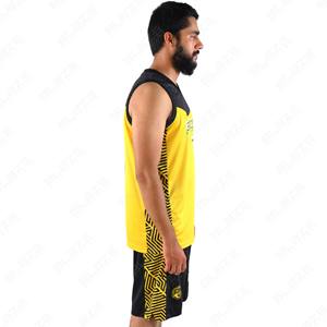 Marque de basket-ball personnalisée Uniformes avec logo personnalisé imprimé Maillot en maille vierge Ensemble de maillots de basket-ball à sublimation américaine - Product Image 4