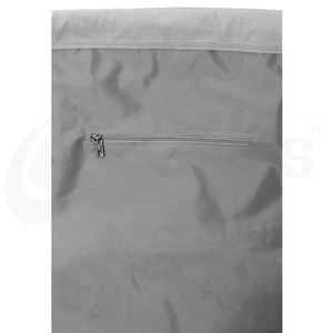 Sacs de sport à cordon personnalisés en gros, imperméables, avec logo de ville imprimé, en tissu de coton écologique, capacité de 30 à 40 L, pour l'extérieur - Product Image 2