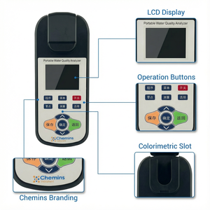 Alat Analisa Klorin Bebas/Klorin Total Portabel Tipe Pena OEM untuk Pemantauan Disinfeksi Air Limbah Medis Rumah Sakit - Product Image 4