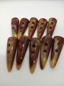 Unisex Garments Horn <b>Toggles</b> <b>Buttons</b> Handmade Classically Natural Designed Buffalo Horn <b>Toggles</b> <b>Button</b> Garments - Product Image 3