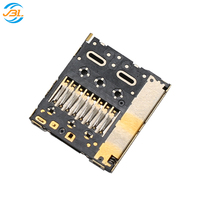 JBL produsen JAE JAE Push tipe konektor kartu SD mikro Slot kartu TF pengganti untuk kamera ponsel UNTUK PCB