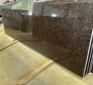 Granito marrón café de diseño moderno para aplicaciones de Villa Azulejo pulido con chorro de arena flameado Piedra natural de losa grande - Product Image 3