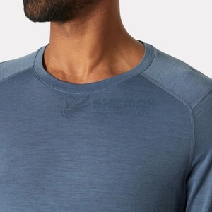 Camiseta de algodón de primera calidad, impresión de logotipo personalizado, estilo urbano, camiseta básica de moda, servicio OEM, suministro al por mayor, tejido suave y duradero - Product Image 3