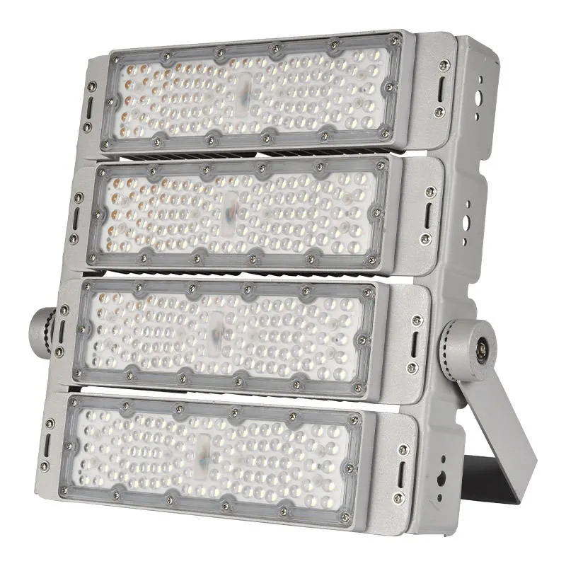 ไฟฟลัดไลท์ LED 100W 200W 300W 400W 500W 600W 700W 800W 900W โมดูลาร์ IP66อุโมงค์ฟุตบอลกลางแจ้ง ST