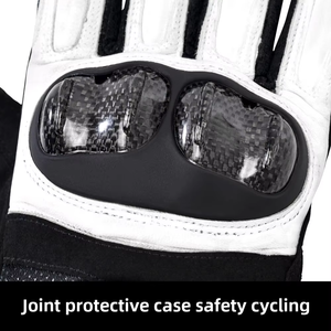 Gants de vélo de moto Gants de course de moto Gants de guidon de moto Logo personnalisé Respirant Antidérapant Sport Cuir Unisexe - Product Image 2