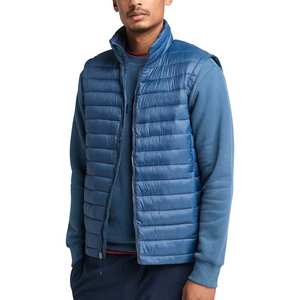 Vestes matelassées imperméables et respirantes à capuche, design personnalisé, combinaison de deux couleurs, pour hommes, streetwear, vente en gros - Product Image 3