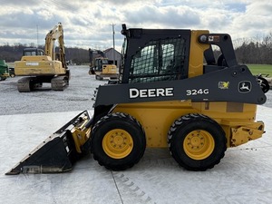 Venta caliente Johnn Deerre 324G Compare Wheel Skid Steers Loader para la venta - Product Image 2