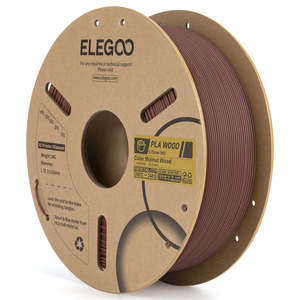 Filament 3D Elegoo PLA Bois 1 kg Poids Net Fabriqué en Matériau PC Durable - Product Image 3