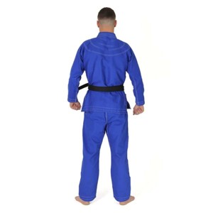 100% algodón diseño Karate uniforme Gi personalizado Unisex OEM personalizado entrenamiento Logo estilo conjuntos ropa deportiva Jiu Jitsu Kimono - Product Image 3
