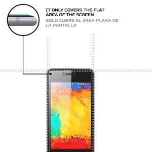 ฟิล์มกันรอยหน้าจอ ANTISHOCK สำหรับอุปกรณ์เสริมมือถือ ZTE Blade AF3 ระดับพรีเมียม - Product Image 3