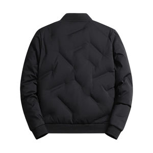 Veste d'hiver pour homme en toile matelassée, col rond, imperméable, de haute qualité - Product Image 3