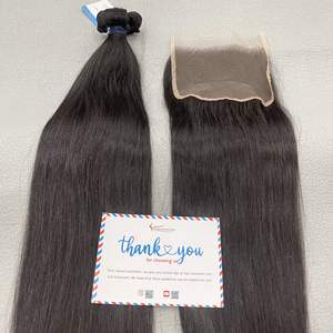 Listo para enviar 100% Extensiones de cabello humano Remy vietnamita al por mayor Cabello de trama negro natural a la venta en stock - Product Image 4