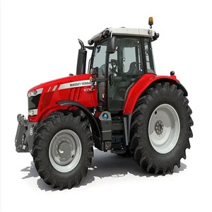Tractor de ruedas Massey Ferguson 120H 4WD de calidad para granja agrícola Mf1204 con bomba de componentes centrales y caja de cambios de motor incluida - Product Image 1