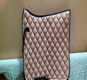 Almohadilla de sillín de caballo con purpurina de la mejor calidad, tela brillante personalizada con estilo de moda para caballos, fabricante de Casa de equitación Kanpur - Product Image 2