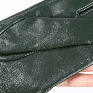 Gants en cuir noir pour hommes, accessoires à la mode, utilisation quotidienne, fête, à la mode, 2020 - Product Image 3