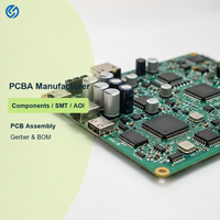 Fabrication de circuits imprimés sur mesure, assemblage SMT, service OEM, production de prototypes, fichier Gerber, fournisseur de circuits imprimés PCBA