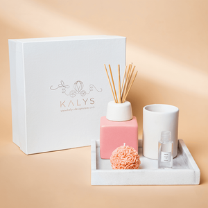 Paquete Prestige Square con Aroma a Jazmín y Musc-Blanc, Múltiples Colores de Cerámica - Product Image 4