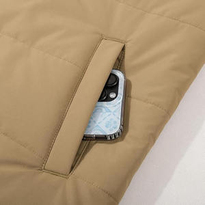 Chaleco acolchado para hombre, chaqueta acolchada sin mangas ligera, chalecos de abrigo transpirables - Product Image 6