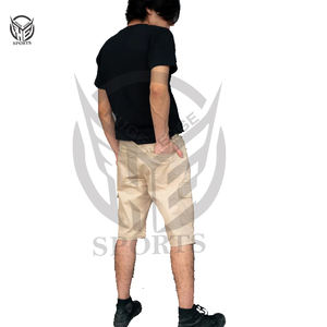 บริการขายส่ง OEM กางเกงขาสั้นคาร์โก้สำหรับออกกำลังกายฤดูร้อนสำหรับผู้ชาย พร้อมกระเป๋าแบบกำหนดเอง ผ้าฝ้าย 100% แห้งเร็วและระบายอากาศได้ดี - Product Image 4
