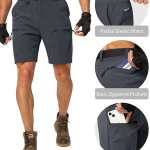 กางเกงขาสั้นออกกำลังกายระบายอากาศได้ดีสำหรับผู้ชายเอวกลางกันน้ำแห้งเร็วขนาดพิเศษเล่นกีฬาฤดูร้อนกางเกงว่ายน้ำชายหาดวันหยุด - Product Image 1