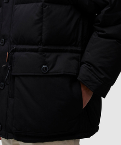 Veste matelassée à capuche pour homme en gros 2026, fermeture éclair sur le devant, logo, imperméable, respirante, hiver, extérieur, extrêmement chaude, faible MOQ - Product Image 6