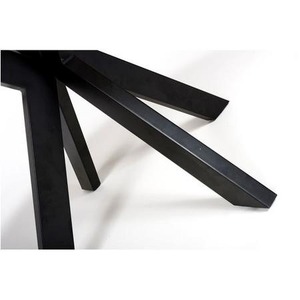 Mesa de comedor extensible redonda de roble grande patas de madera maciza muebles de acabado de roble Natural teca caoba Suar comedor 2210161 - Product Image 3