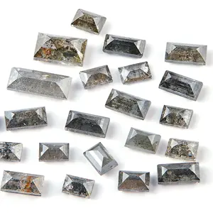 Diamante Baguette Natural Suelto para Joyería, Certificado IGI, Buen Corte, Estilo Sal y Pimienta - Product Image 1