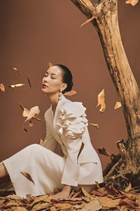 Veste blazer en laine de haute qualité pour femmes du Vietnam Hori Collection d'automne sur mesure - Product Image 6