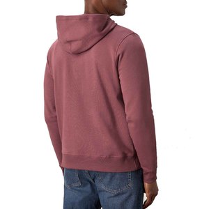 Men's Hooded Pullover Sweatshirt Solid Color French Terry Cotton Casual <b>Hoodie</b> Regular Fit Streetwear <b>Plain</b> <b>Hoodie</b> for Winter - Product Image 2