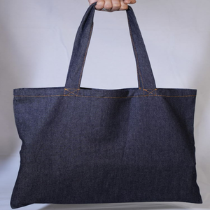 Bolsa de Mano de Algodón Orgánico Ecológica Reutilizable con Logotipo Personalizado, Diseño Serigrafiado, Asa Larga Reciclable - Product Image 6