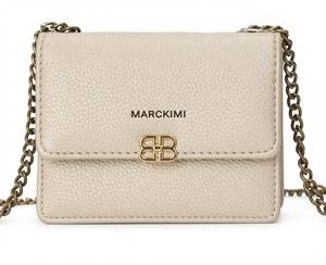 Borsa a Tracolla in Pelle con Catena per Donna - Product Image 3