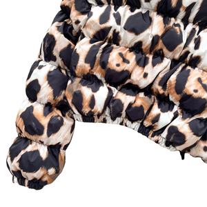 Veste bouffante à col montant et design décontracté Veste d'hiver imprimée de qualité supérieure Veste d'hiver personnalisée et élégante à fermeture éclair pour femmes - Product Image 5