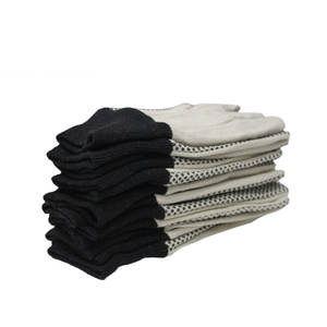 OEM Factory Supply High Industrial Safety <b>Gloves</b> New Hot Sale PVC Dotted Cotton Polyester Anti-Cut for <b>Touch</b> <b>Screen</b> Compatible F - Product Image 3